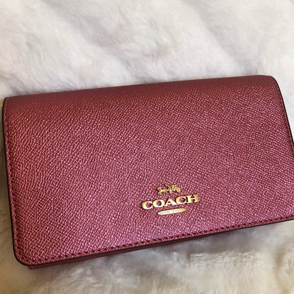 NWT Coach metallic Crossbody - Picture 2 of 8